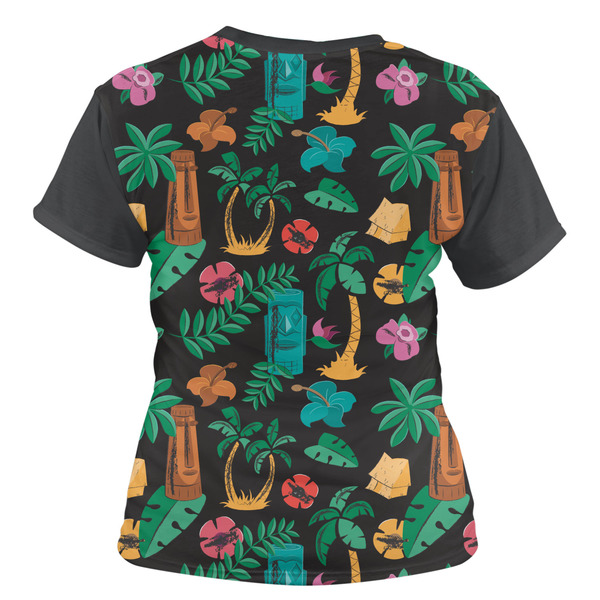 Hawaiian Masks Women's T-shirt Back