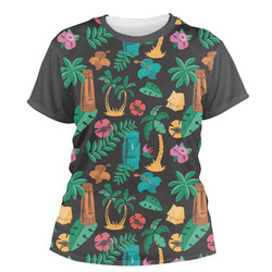 Hawaiian Masks Women's Crew T-Shirt