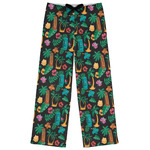 Hawaiian Masks Womens Pajama Pants - S