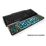 Hawaiian Masks Keyboard Wrist Rest (Personalized)
