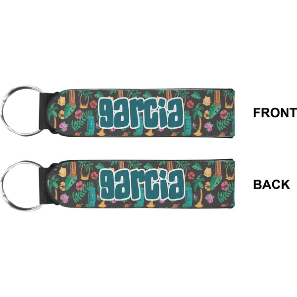 Hawaiian Masks Wristlet (Front + Back)