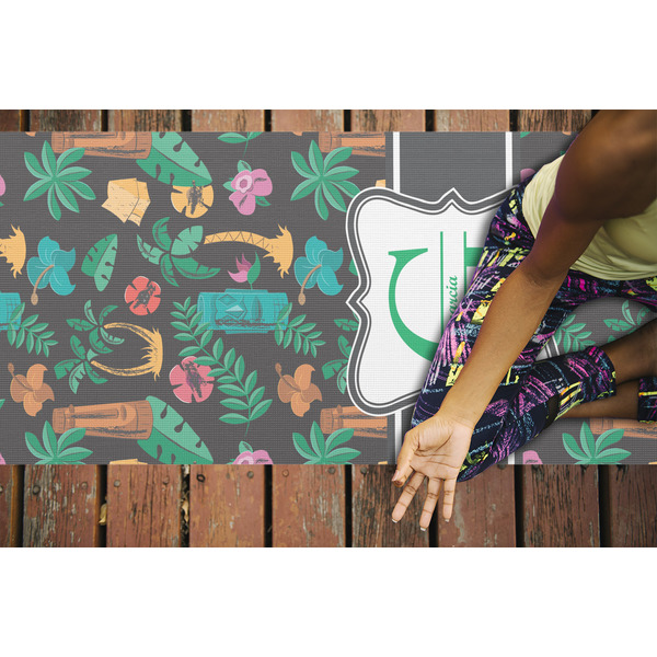 Hawaiian Masks Yoga Mats - LIFESTYLE