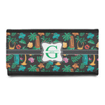 Hawaiian Masks Leatherette Ladies Wallet (Personalized)