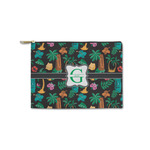 Hawaiian Masks Zipper Pouch - Small - 8.5"x6" (Personalized)