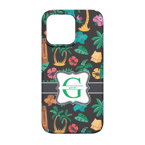 Hawaiian Masks iPhone 13 Pro Case - Back