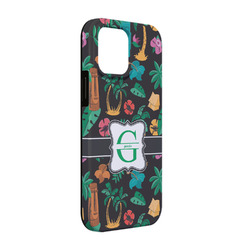 Hawaiian Masks iPhone Case - Rubber Lined - iPhone 13 (Personalized)