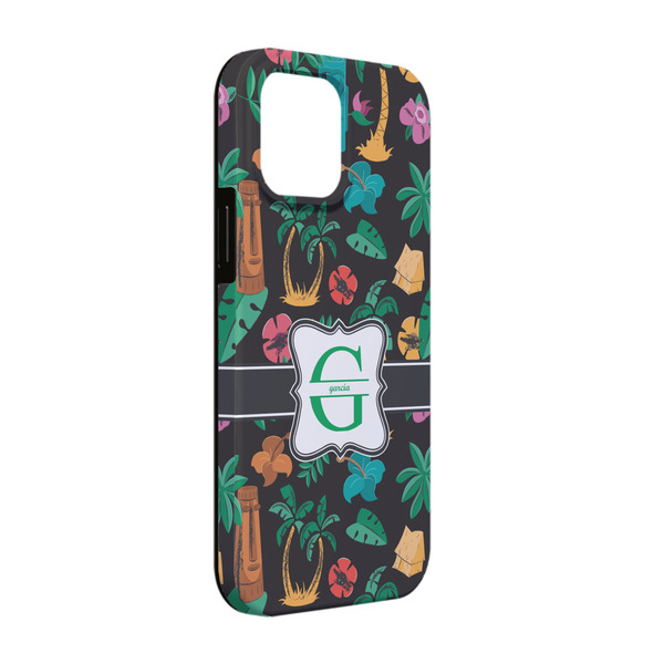 Custom Hawaiian Masks iPhone Case - Rubber Lined - iPhone 13 (Personalized)