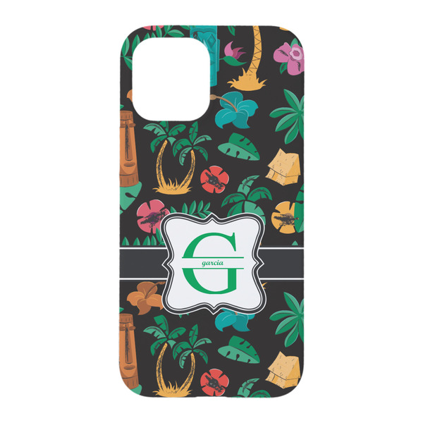 Hawaiian Masks iPhone 15 Pro Case - Back