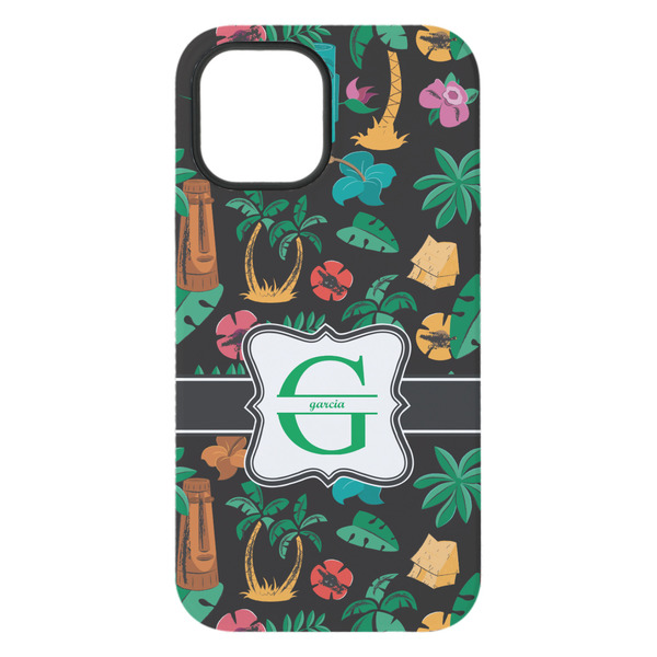 Hawaiian Masks iPhone 15 Pro Max Tough Case - Back