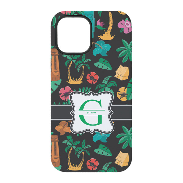 Hawaiian Masks iPhone 15 Pro Tough Case - Back