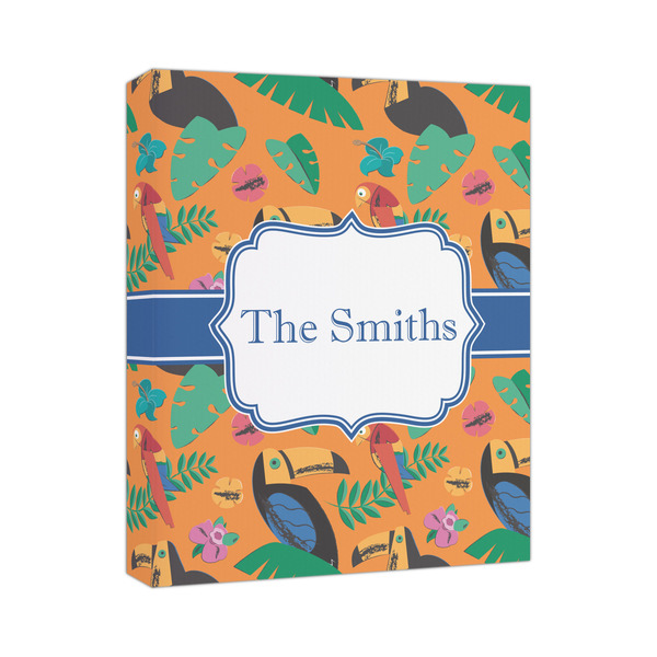 Custom Toucans Canvas Print (Personalized)