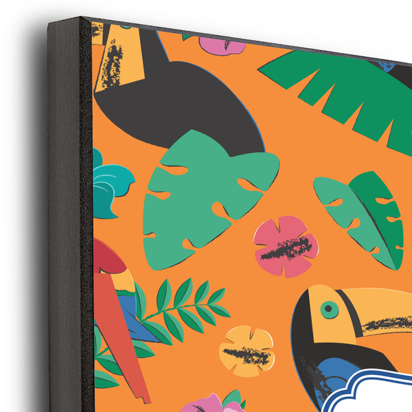 Toucans 11x14 Wood Print - Closeup