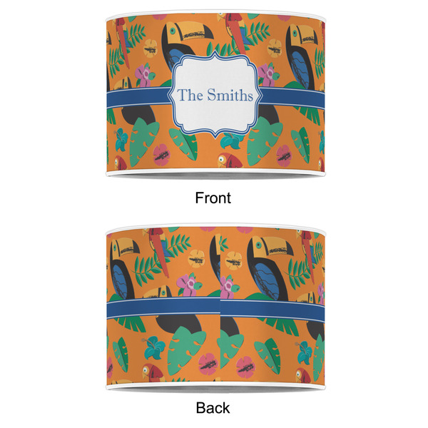Toucans 12" Drum Lampshade - APPROVAL (Poly Film)
