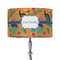 Toucans 12" Drum Lampshade - ON STAND (Fabric)