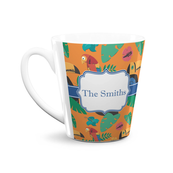Toucans 12 Oz Latte Mug - Front