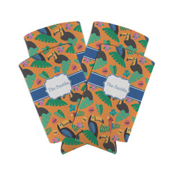 Toucans Can Cooler (tall 12 oz) - Set of 4 (Personalized)