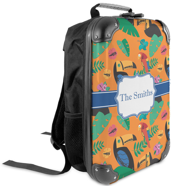 Custom Toucans Kids Hard Shell Backpack (Personalized)