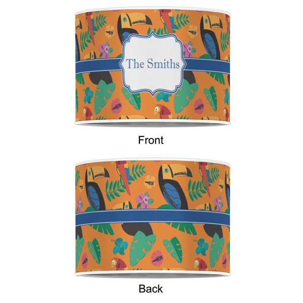 Toucans 16" Drum Lampshade - APPROVAL (Poly Film)