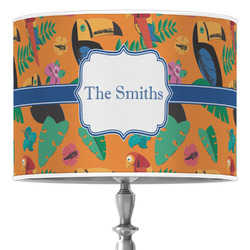 Toucans 16" Drum Lamp Shade - Poly-film (Personalized)