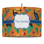 Toucans Drum Pendant Lamp (Personalized)