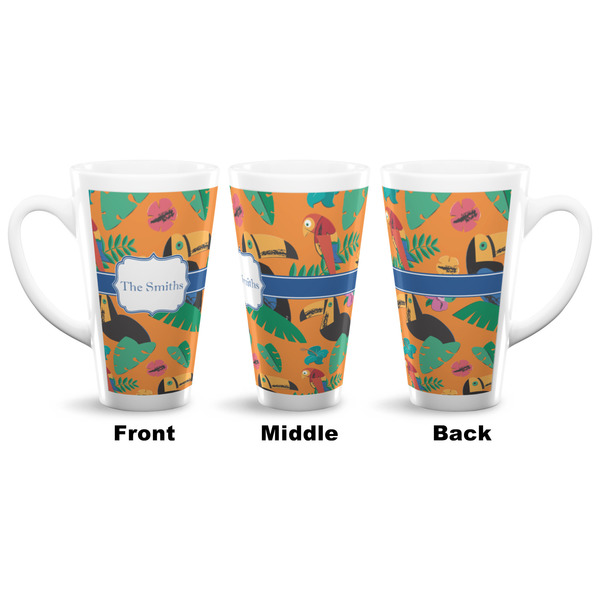 Toucans 16 Oz Latte Mug - Approval