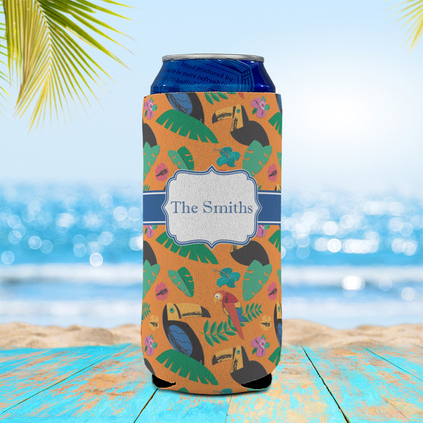 Toucans 16oz Can Sleeve - LIFESTYLE