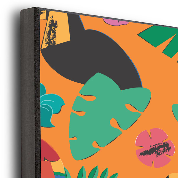 Toucans 16x20 Wood Print - Closeup