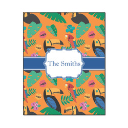 Toucans Wood Print - 16x20 (Personalized)