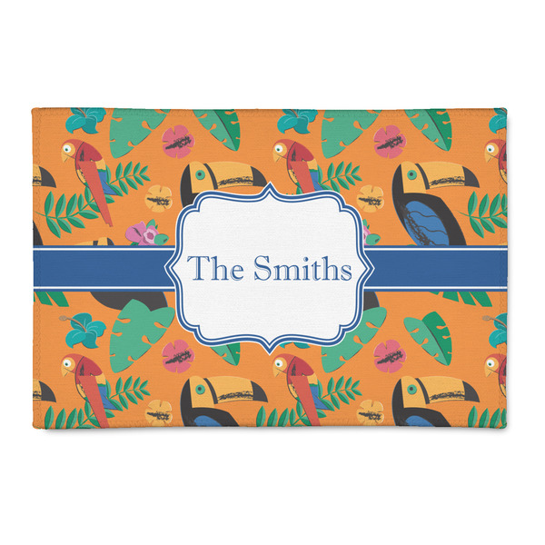 Custom Toucans Patio Rug (Personalized)