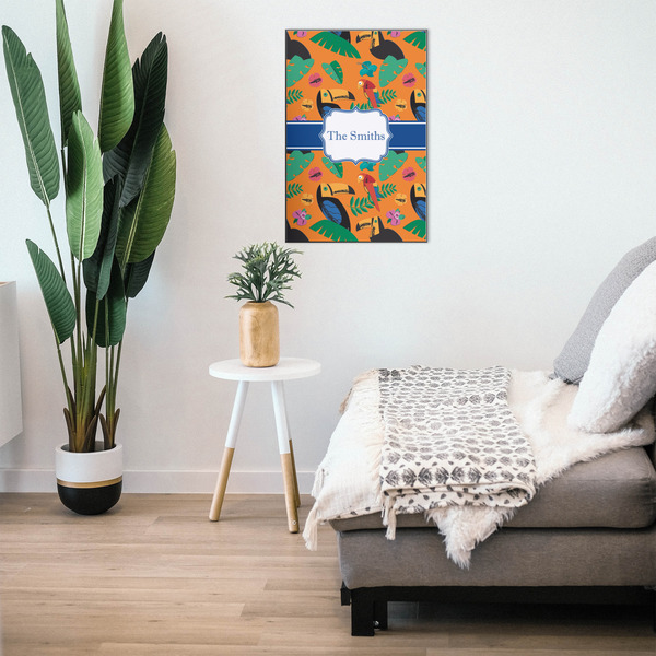 Toucans 20x30 Wood Print - In Context