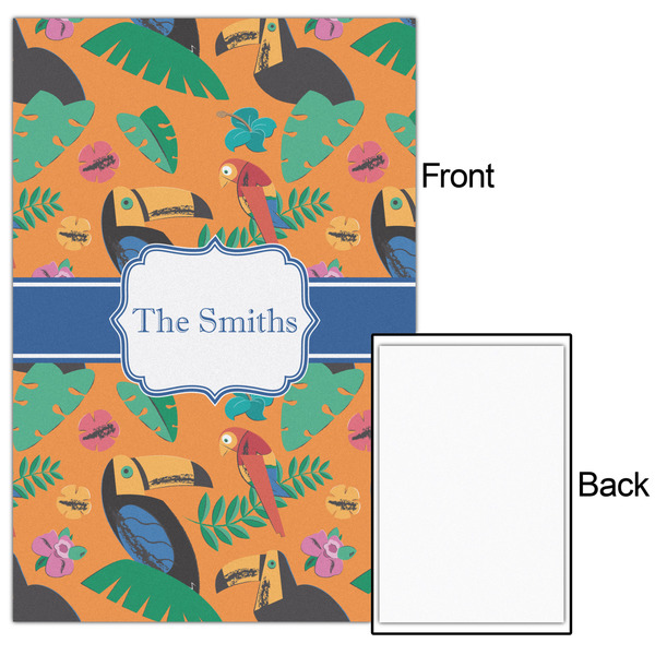 Toucans 24x36 - Matte Poster - Front & Back