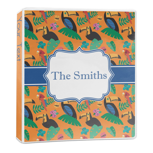 Custom Toucans 3-Ring Binder - 1 inch (Personalized)