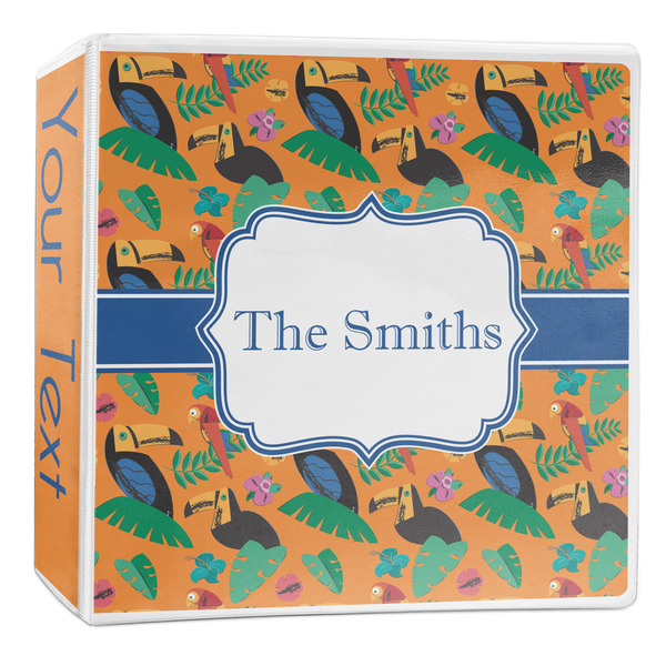 Custom Toucans 3-Ring Binder - 2 inch (Personalized)