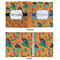 Toucans 3 Ring Binders - Full Wrap - 1" - APPROVAL