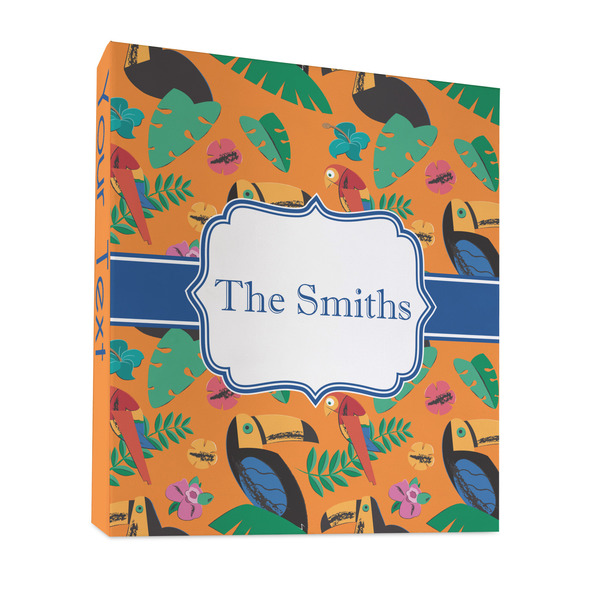 Toucans 3 Ring Binders - Full Wrap - 1" - FRONT