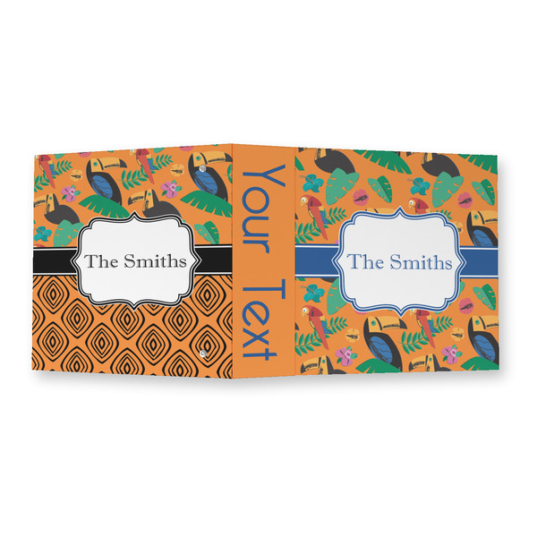 Toucans 3 Ring Binders - Full Wrap - 2" - OPEN OUTSIDE