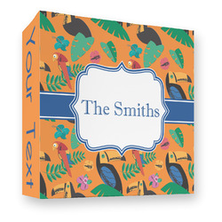 Toucans 3 Ring Binder - Full Wrap - 3" (Personalized)