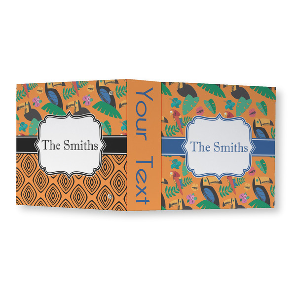 Toucans 3 Ring Binders - Full Wrap - 3" - OPEN OUTSIDE