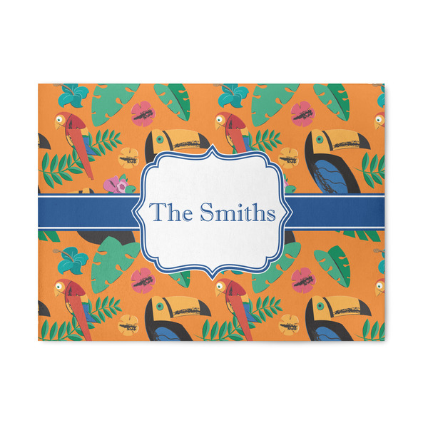 Custom Toucans Area Rug (Personalized)