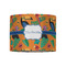 Toucans 8" Drum Lampshade - FRONT (Fabric)