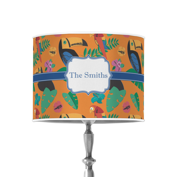 Custom Toucans 8" Drum Lamp Shade - Poly-film (Personalized)