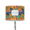 Toucans 8" Drum Lampshade - ON STAND (Poly Film)