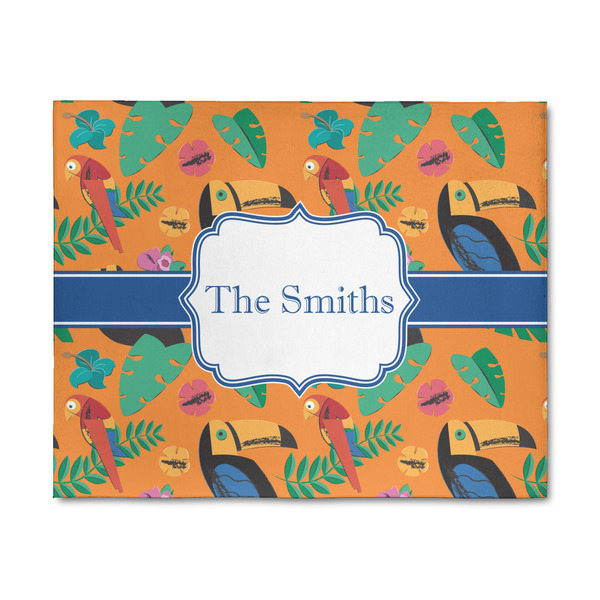 Custom Toucans 8' x 10' Patio Rug (Personalized)