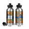 Toucans Aluminum Water Bottle - Front and Back