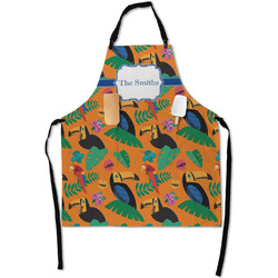 Toucans Apron With Pockets w/ Name or Text