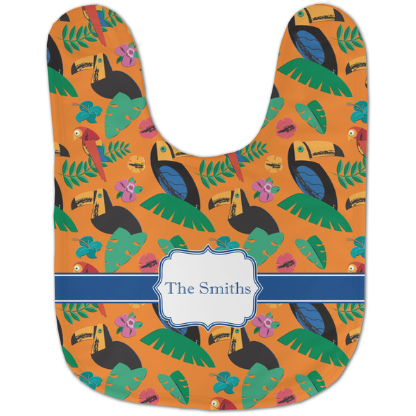 Toucans Baby Bib - AFT flat
