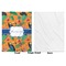 Toucans Baby Blanket (Single Side - Printed Front, White Back)
