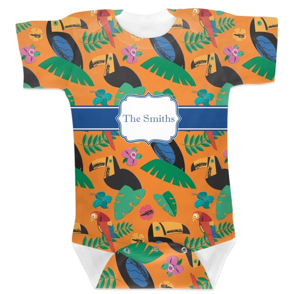 Custom Toucans Baby Bodysuit 0-3 (Personalized)