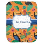 Toucans Baby Swaddling Blanket (Personalized)