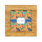 Toucans Bamboo Trivet with 6" Tile - FRONT